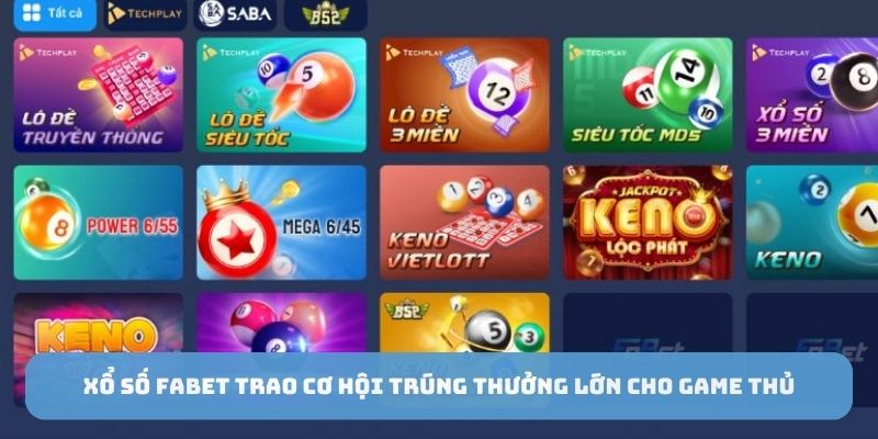 Quay số FABET trao cơ hội trúng thưởng lớn cho game thủ